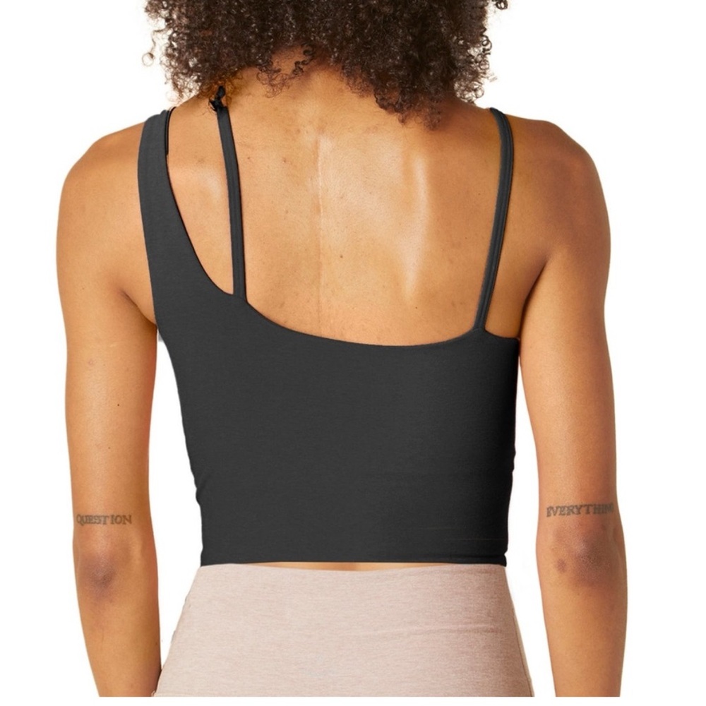 Beyond Yoga Spacedye Shapeshift Cropped Tank in Darkest Night NEW WITH TAGS - Picture 2 of 7